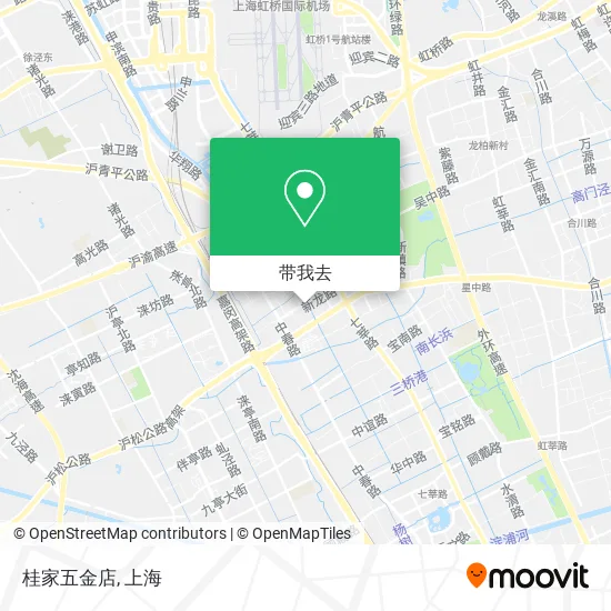 桂家五金店地图