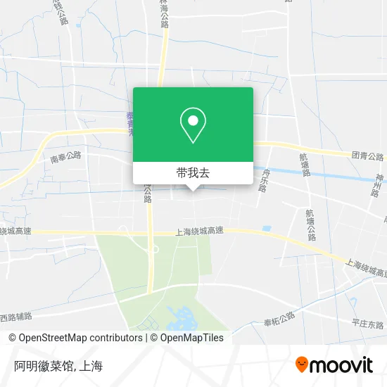 阿明徽菜馆地图