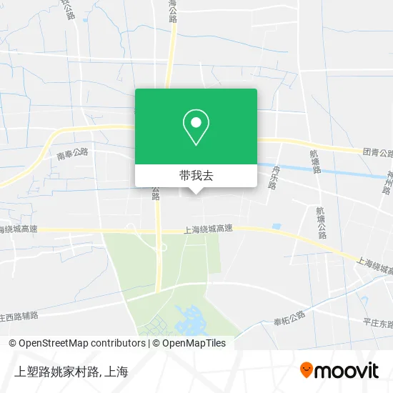 上塑路姚家村路地图