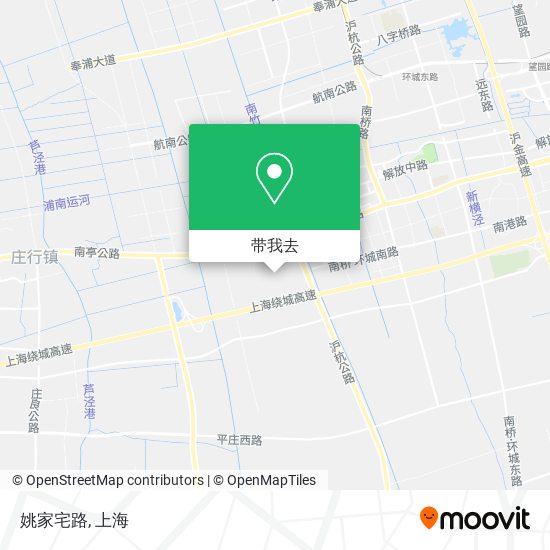 姚家宅路地图