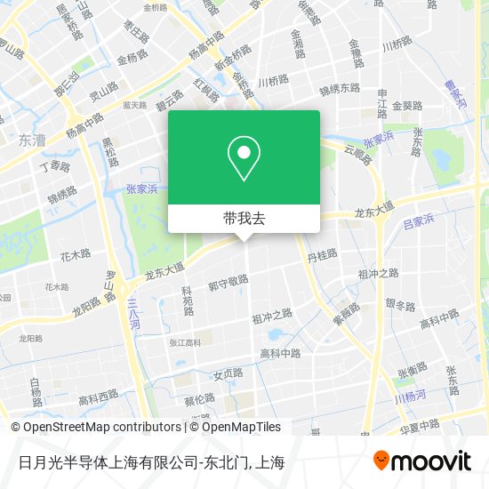 日月光半导体上海有限公司-东北门地图