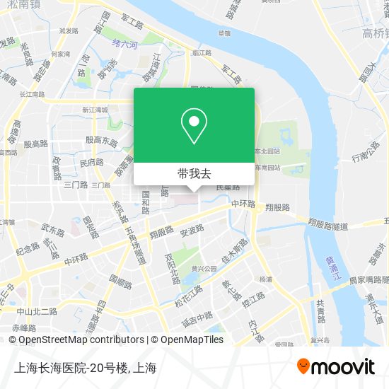 上海长海医院-20号楼地图
