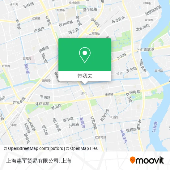上海惠军贸易有限公司地图