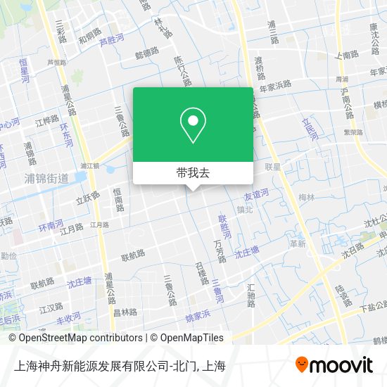 上海神舟新能源发展有限公司-北门地图