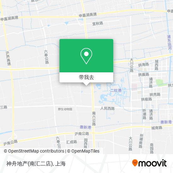 神舟地产(南汇二店)地图