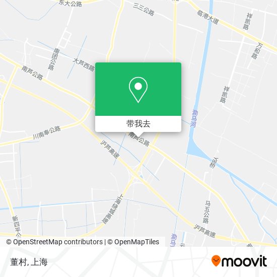 董村地图