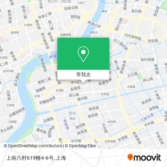 上南六村619幢4-6号地图