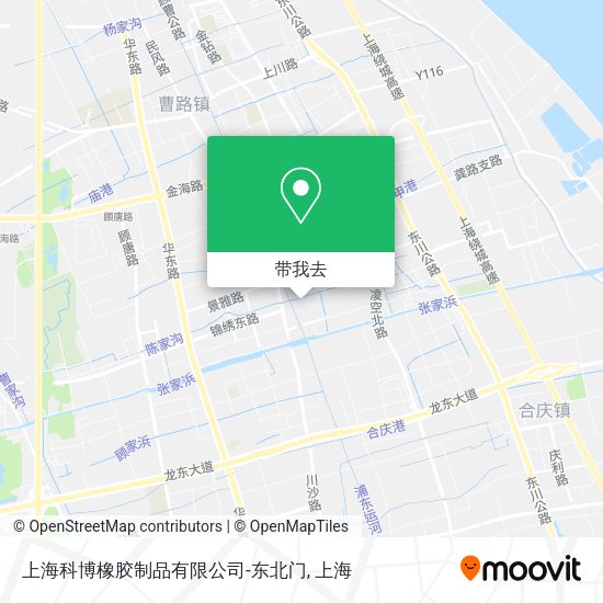 上海科博橡胶制品有限公司-东北门地图