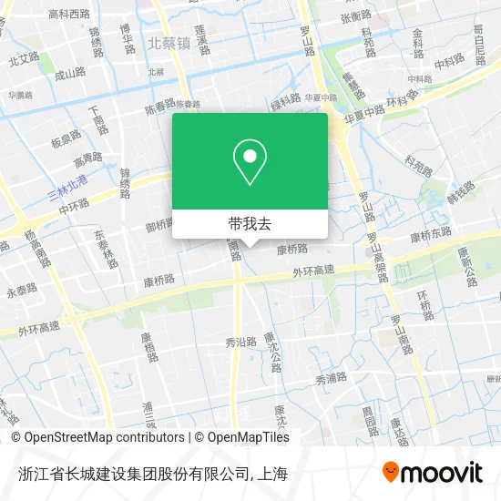 浙江省长城建设集团股份有限公司地图