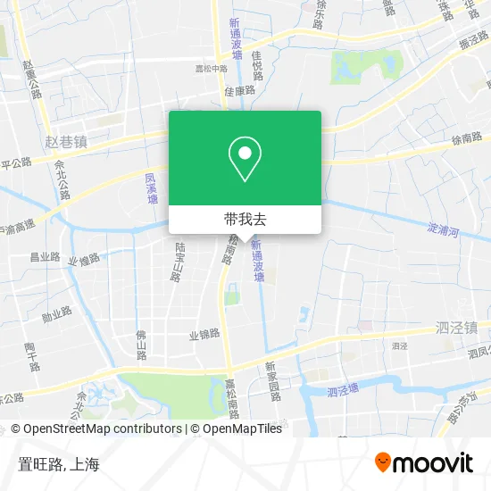 置旺路地图