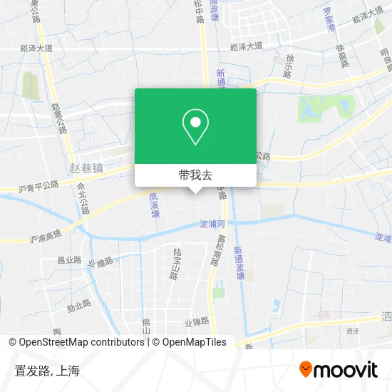 置发路地图