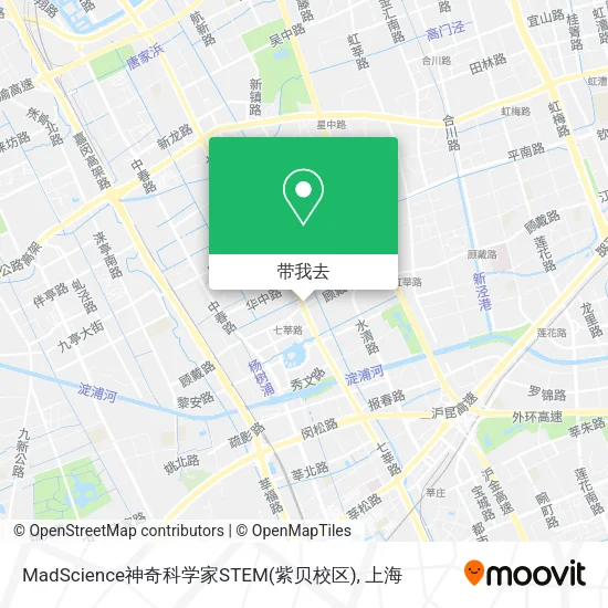 MadScience神奇科学家STEM(紫贝校区)地图