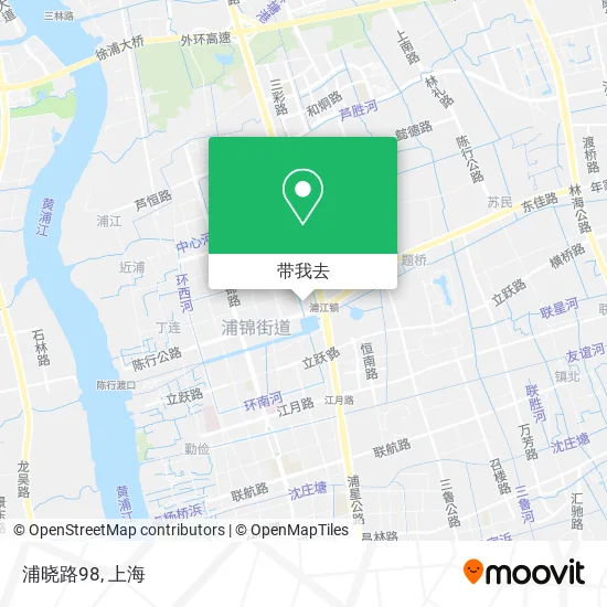 浦晓路98地图