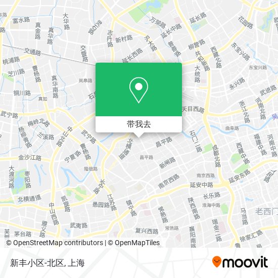 新丰小区-北区地图