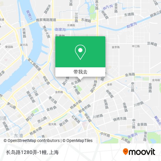 长岛路1280弄-1幢地图
