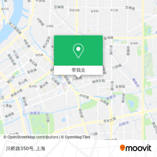 川桥路350号地图