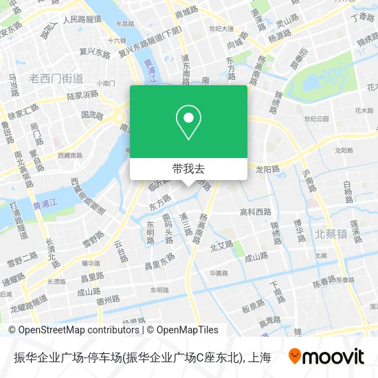 振华企业广场-停车场(振华企业广场C座东北)地图
