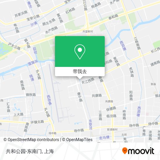 共和公园-东南门地图