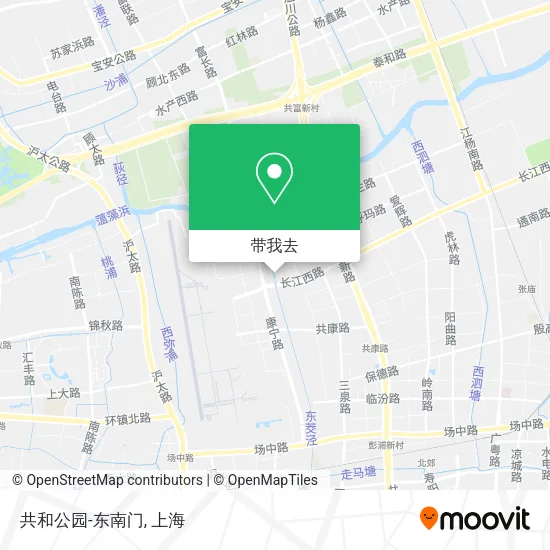 共和公园-东南门地图