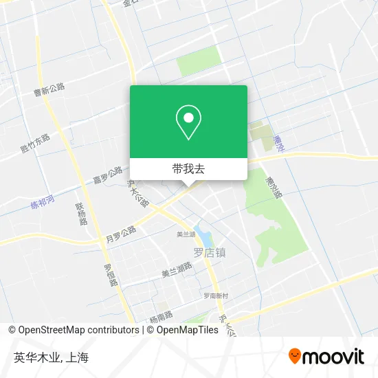 英华木业地图