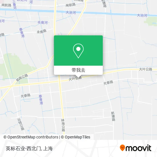 英标石业-西北门地图