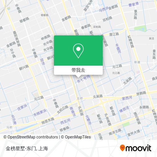 金榜星墅-东门地图
