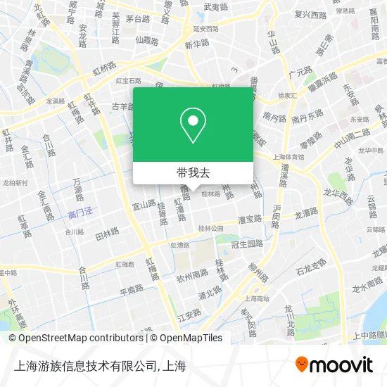 上海游族信息技术有限公司地图