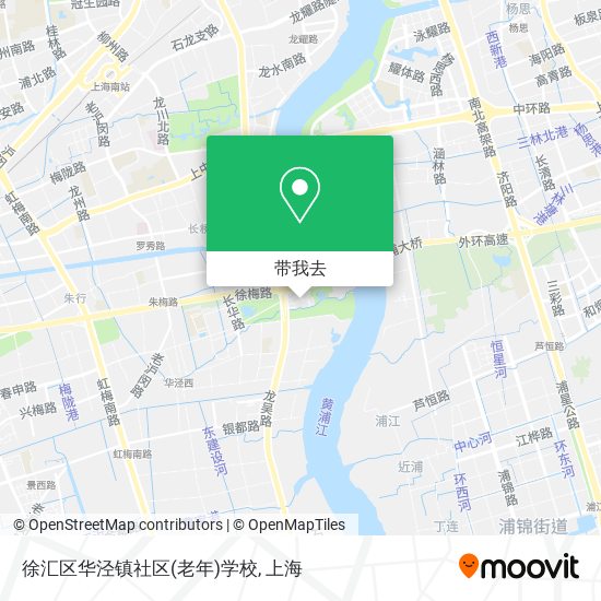 徐汇区华泾镇社区(老年)学校地图