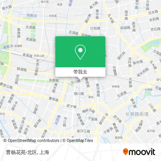 曹杨花苑-北区地图
