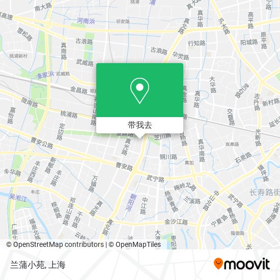 兰蒲小苑地图