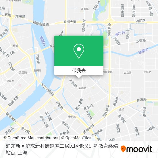 浦东新区沪东新村街道寿二居民区党员远程教育终端站点地图