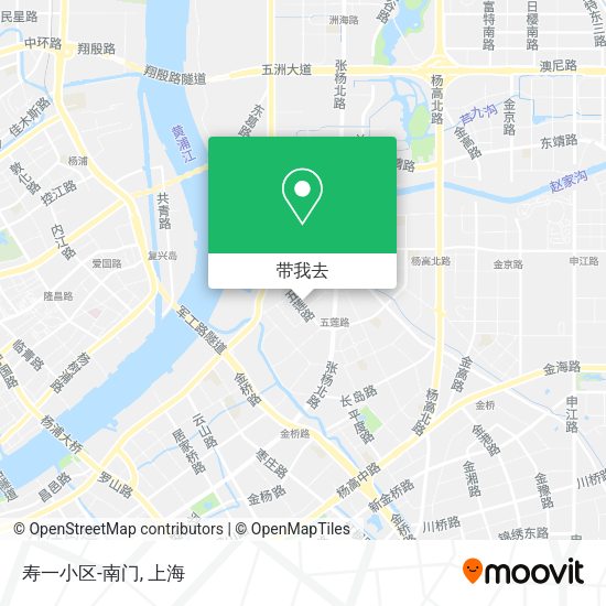 寿一小区-南门地图