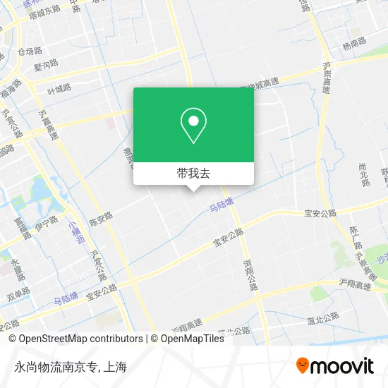 永尚物流南京专地图