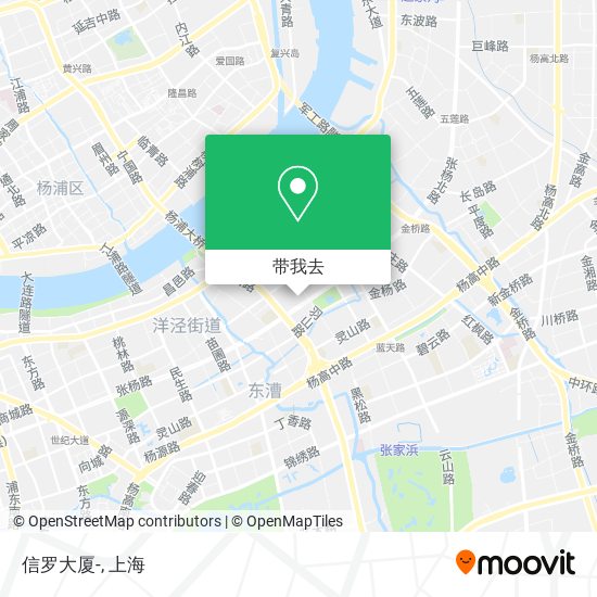 信罗大厦-地图