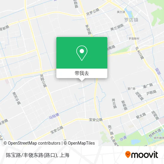 陈宝路/丰饶东路(路口)地图
