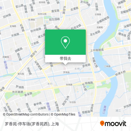 罗香苑-停车场(罗香苑西)地图