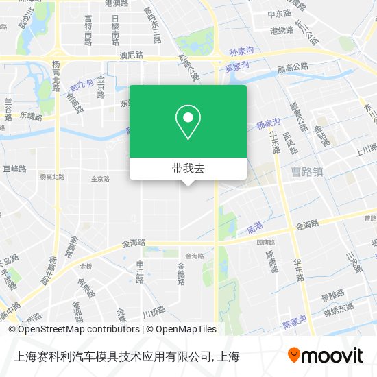 上海赛科利汽车模具技术应用有限公司地图