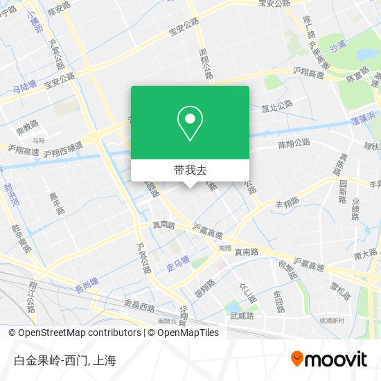 白金果岭-西门地图