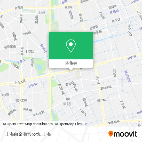上海白金瀚宫公馆地图