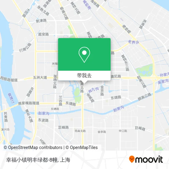 幸福小镇明丰绿都-8幢地图