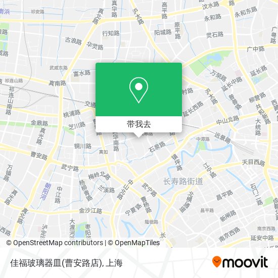佳福玻璃器皿(曹安路店)地图