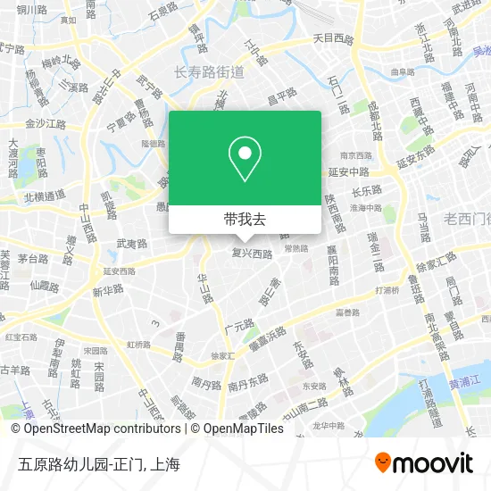 五原路幼儿园-正门地图
