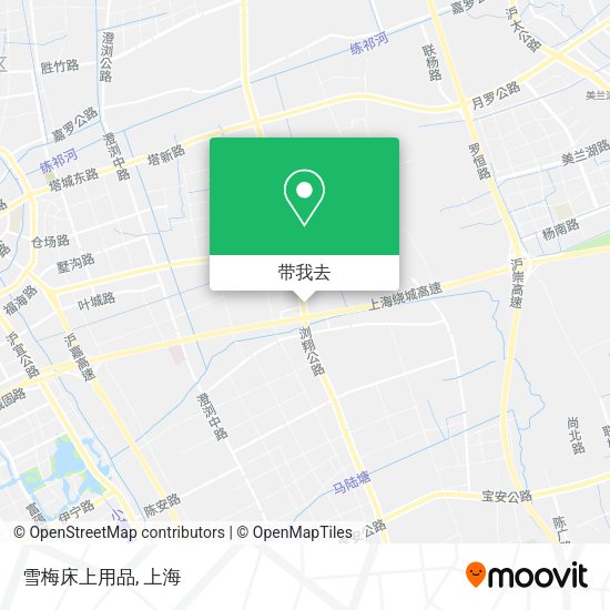 雪梅床上用品地图