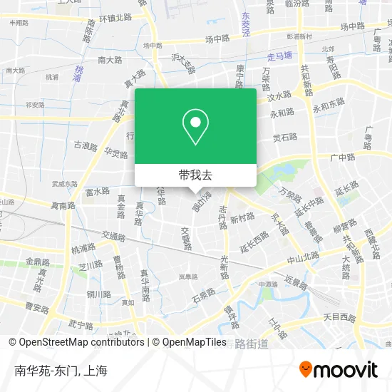 南华苑-东门地图