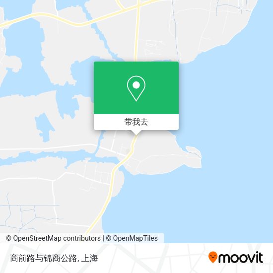 商前路与锦商公路地图