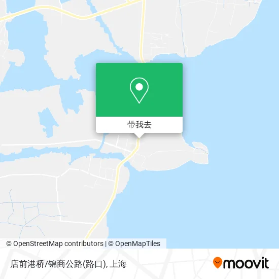 店前港桥/锦商公路(路口)地图