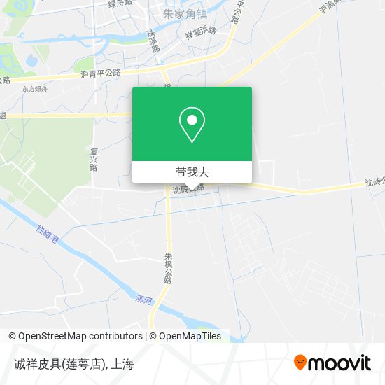 诚祥皮具(莲萼店)地图