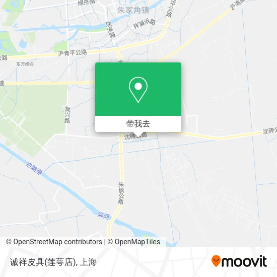 诚祥皮具(莲萼店)地图