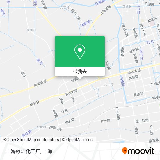 上海敦煌化工厂地图
