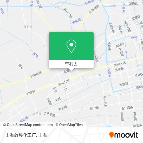上海敦煌化工厂地图